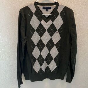 Tommy Hilfiger argyle sweater